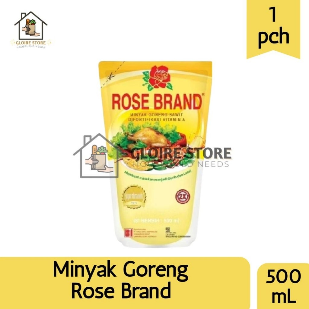 

Minyak Goreng Sawit 500mL Rose Brand (OSU/YN)