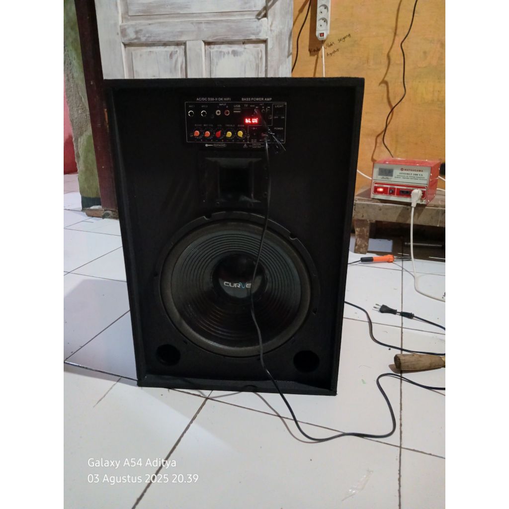 SPEAKER AKTIF 12 INCH SIAP KARAOKE