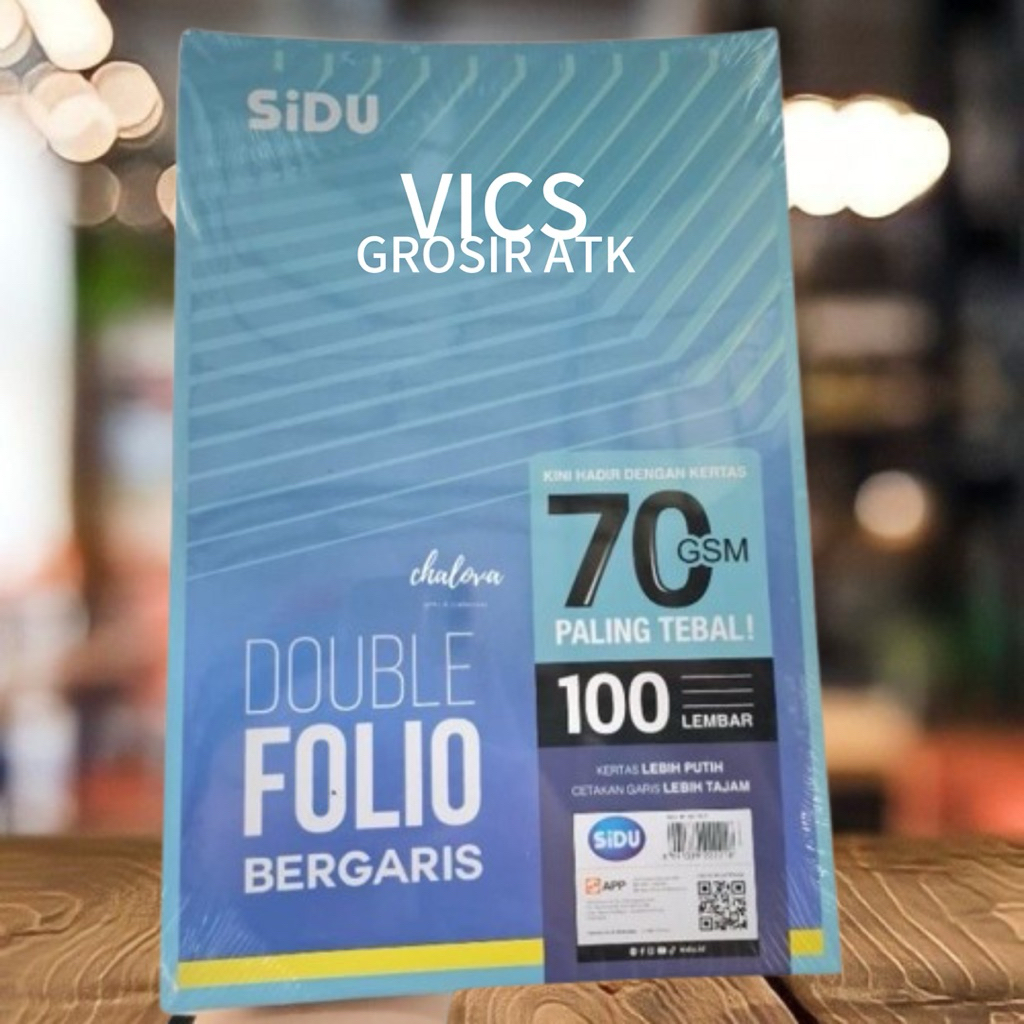 

Kertas Double Folio Sidu Garis 100 lembar