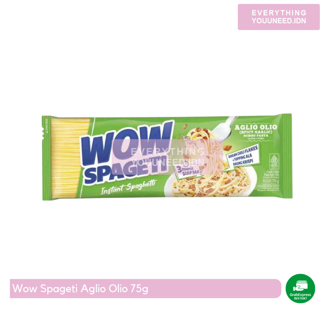 

Wow Spageti Aglio Olio 75g