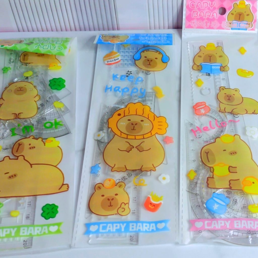 

Penggaris Lucu 1 Set 4 Pcs Ruler Premium Perlengkapan Sekolah