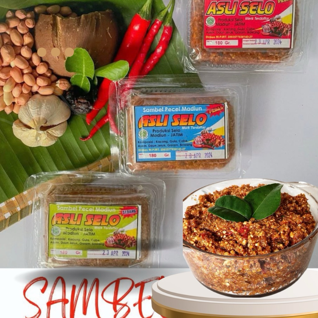 

Sambel Pecel Madiun Asli Selo
