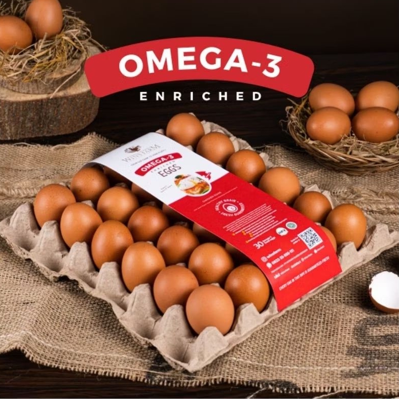 

Wins Farm | Telur Ayam Omega isi 30 butir Salmonella Free