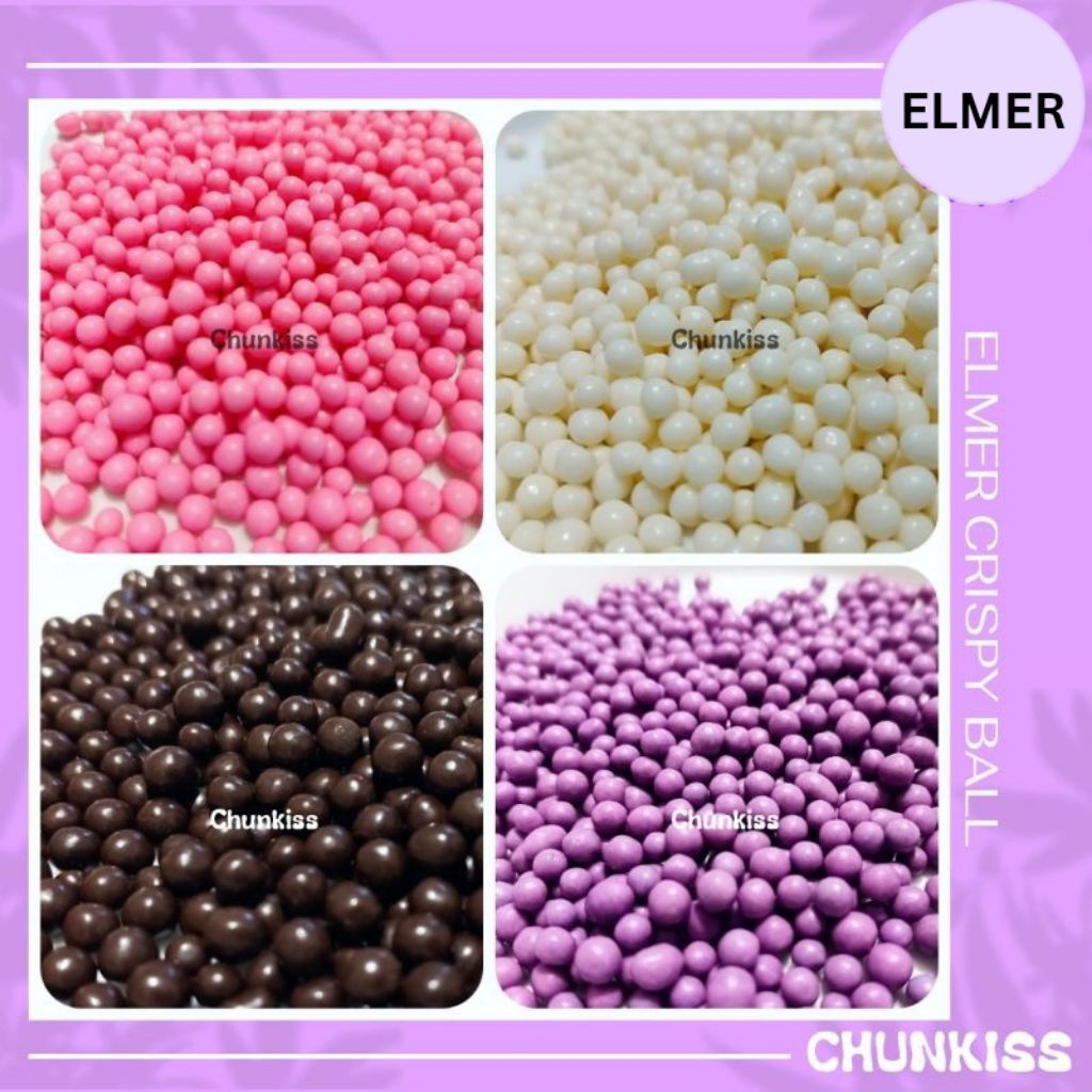 

ELMER CRISPY BALL CAVIAR BALL TOPPING DONAT