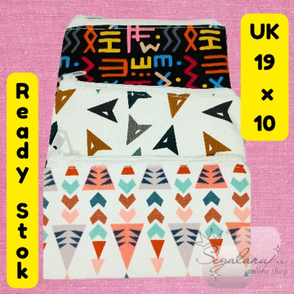 Souvenir pernikahan | souvenir serbaguna | pouch makeup | tempat pensil | dompet simple |