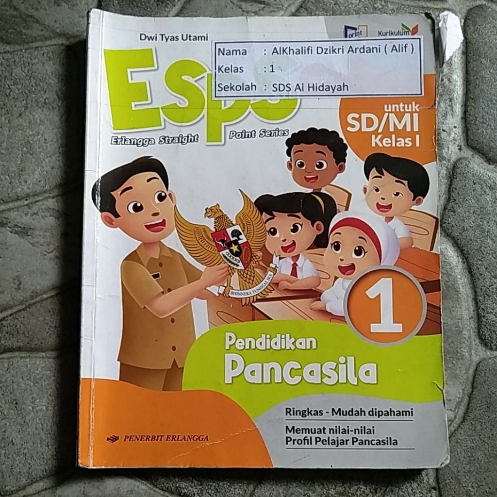 ESPS PENDIDIKAN PANCASILA KELAS 1 KURIKULUM MERDEKA