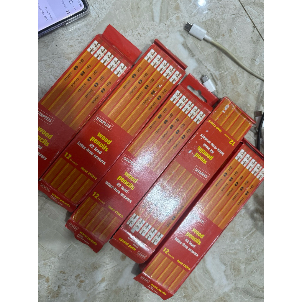 

Pensil Hb hitam isi 3 LUSIN