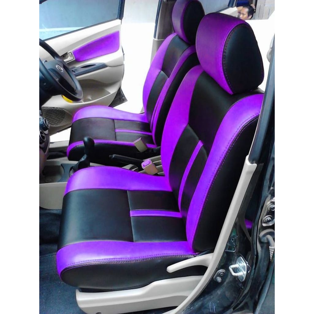 sarung jok mobil avanza/xenia baris depan aja kiri kanan type 2010 / 2019