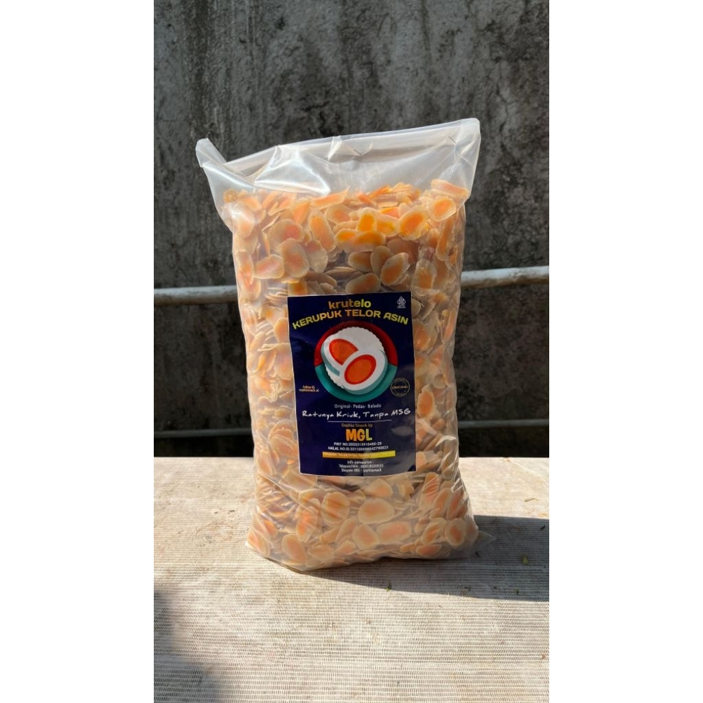 

Kerupuk Telor Asin Mentah 10Kg Harga Terjangkau, Bisa untuk Usaha Dirumah