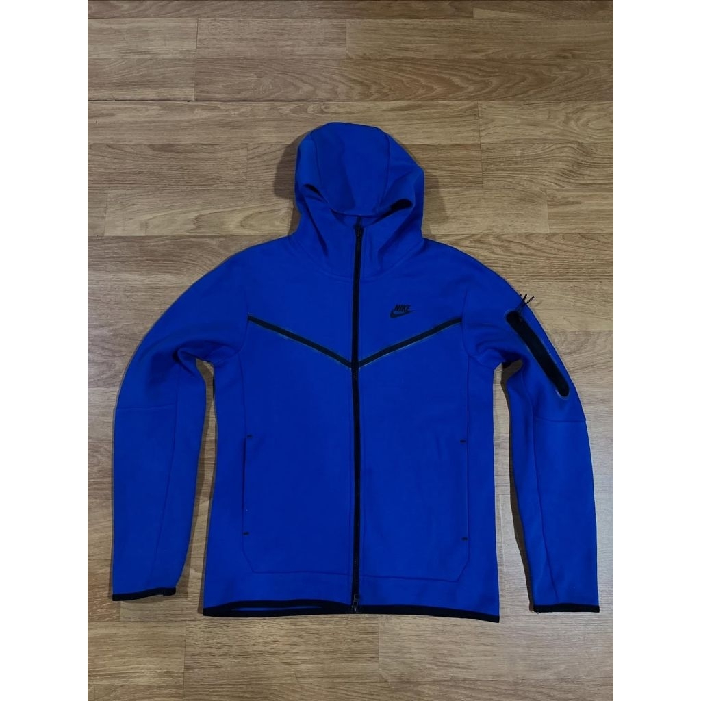 NIKE TECH FLEECE BLUE SIZE S