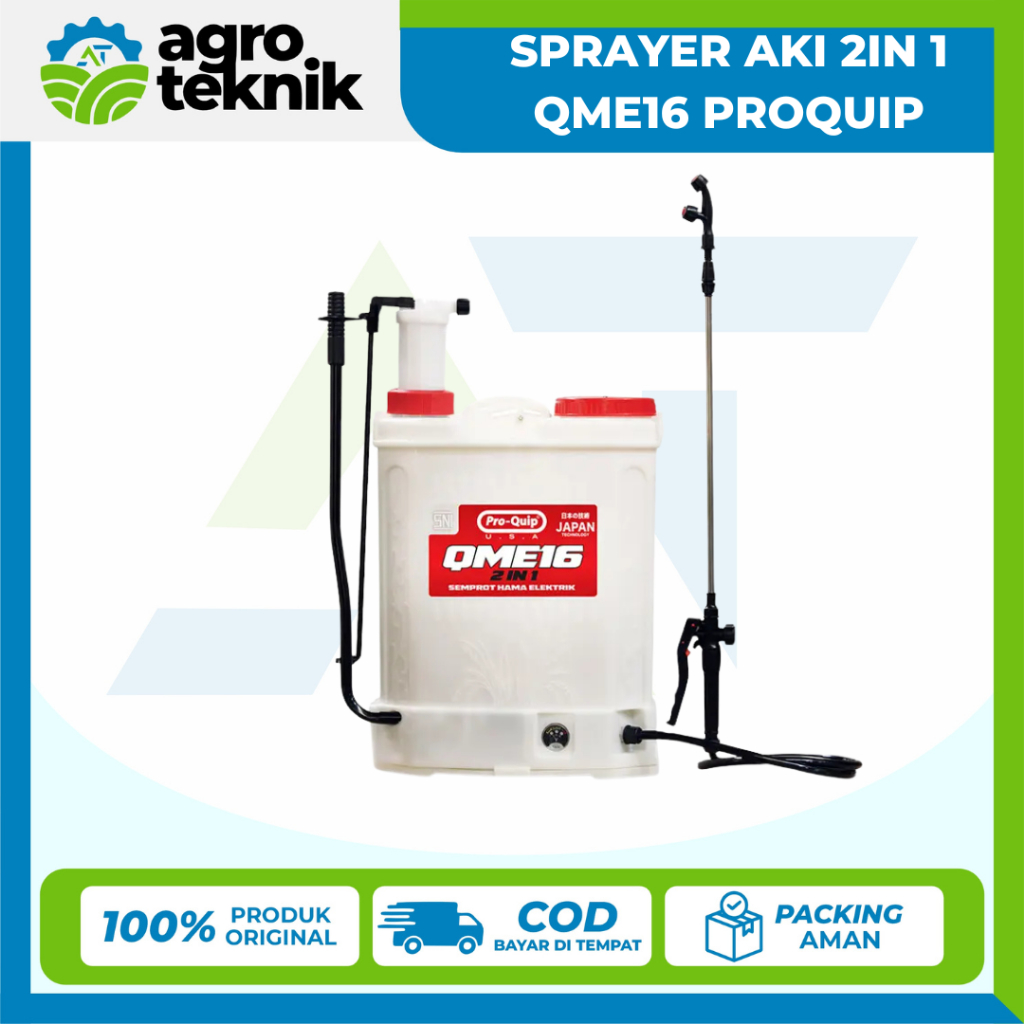 agroteknik- SPRAYER AKI 2IN 1 QME16 PROQUIP
