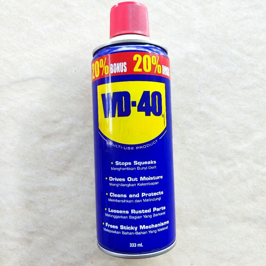 WD40 WD 40 333ml 333 ml Semprot Semprotan Cairan Pelumas Anti Karat