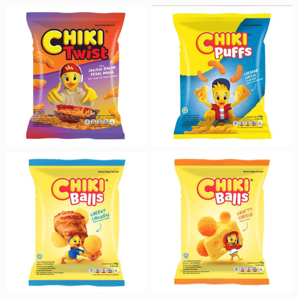 

CHIKI SNACK RASA JAGUNG BAKAR/ KEJU TERSEDIA ALL VARIAN RASA