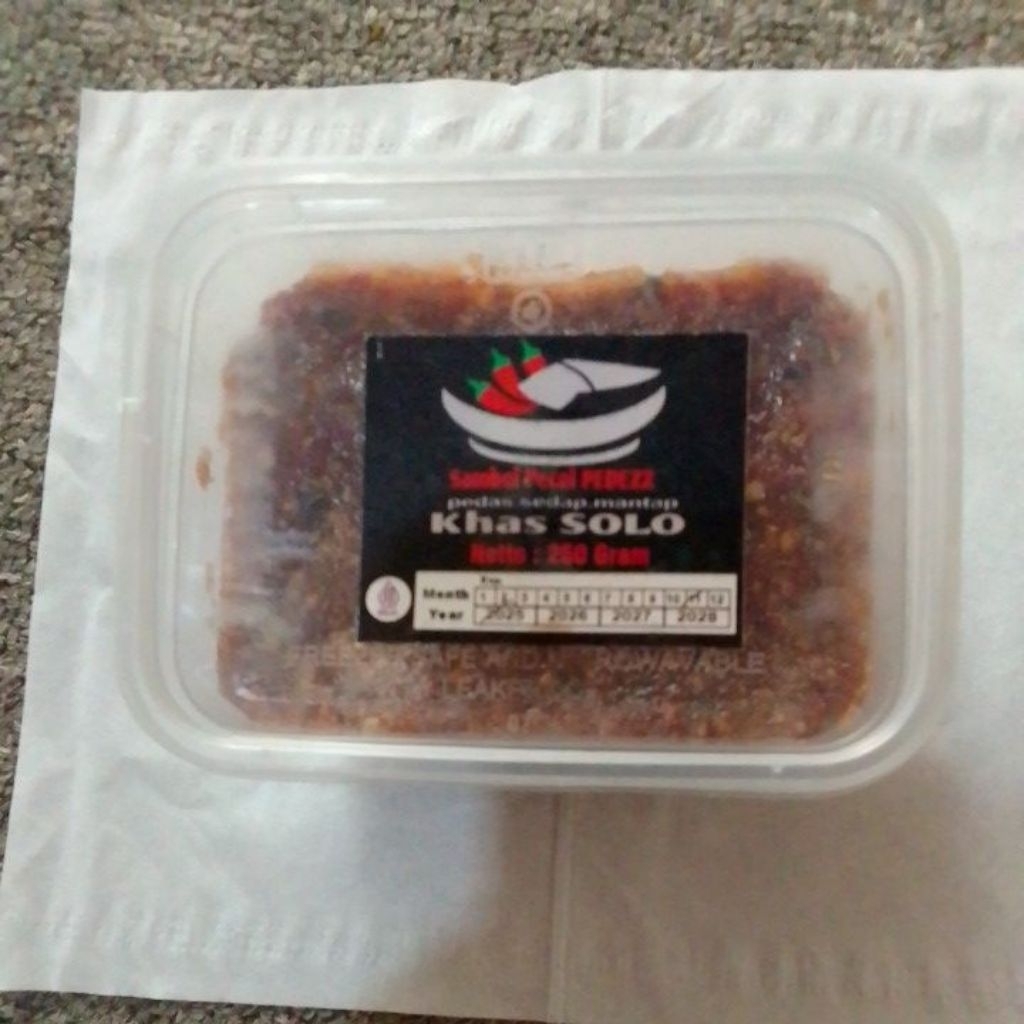 

Sambel Pecel Pedes Khas Solo