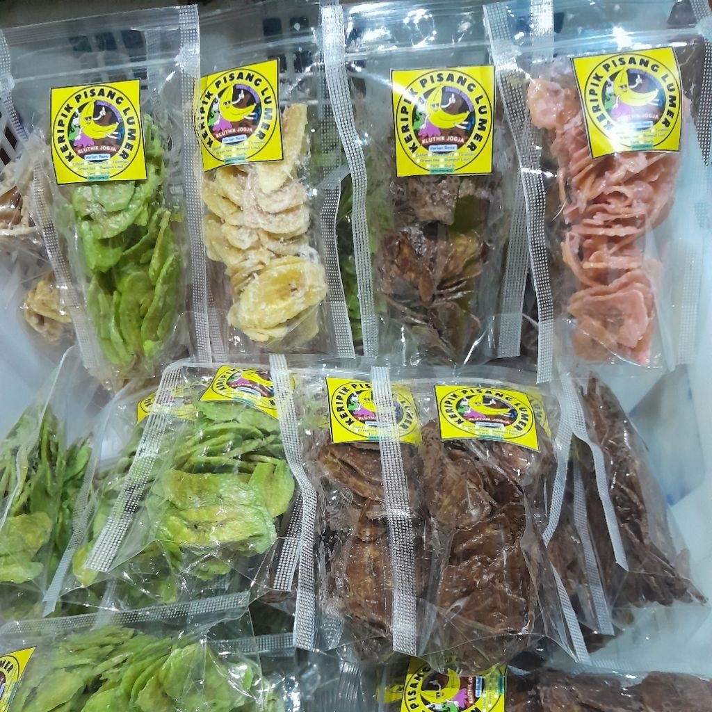 

Keripik Pisang Lumer Premium Varian Rasa