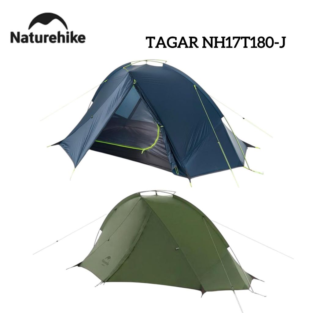 Tenda Tagar naturehike NH17T180-J 2P tenda hiking ultralight
