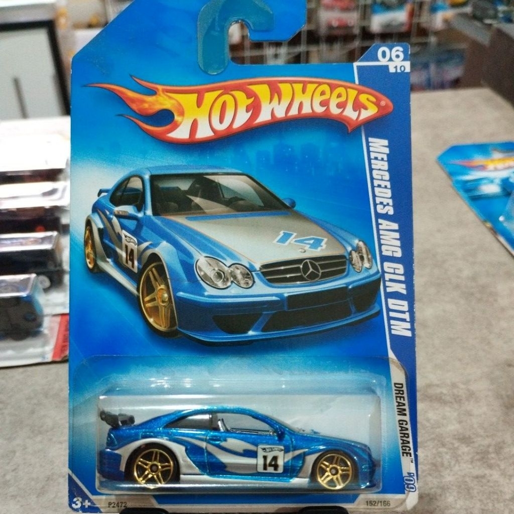 Hotwheels MERCEDES AMG CLK DTM