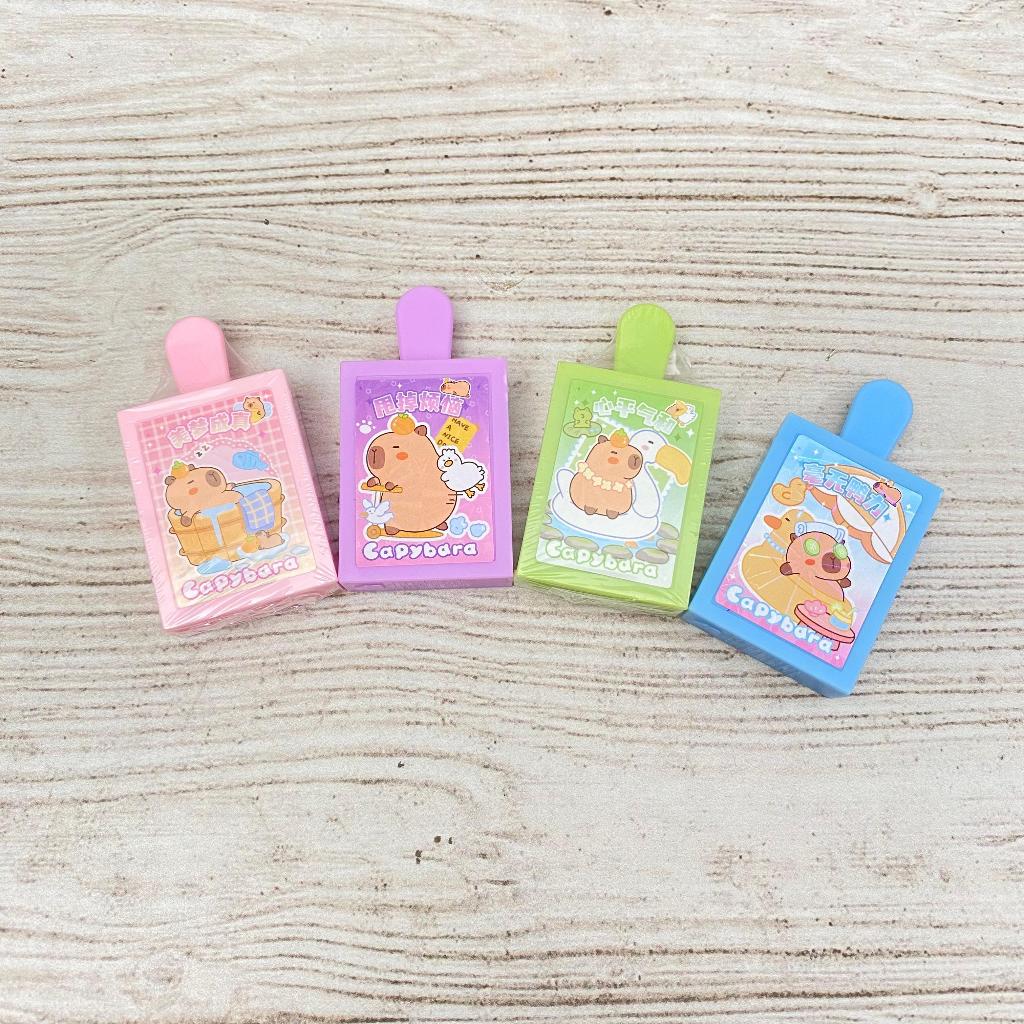 

PENGHAPUS MISTERY ICE CREAM STICK CAPYBARA UNTUK ANAK SEKOLAH TERMURAH LUCU BISA COD alat tulis bisa import hapusan