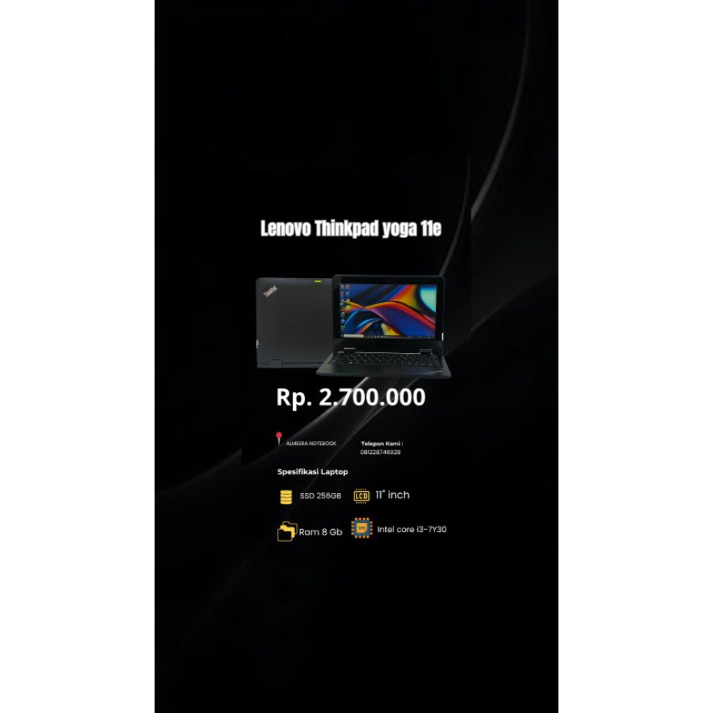 Lenovo Thinkpad yoga 11e