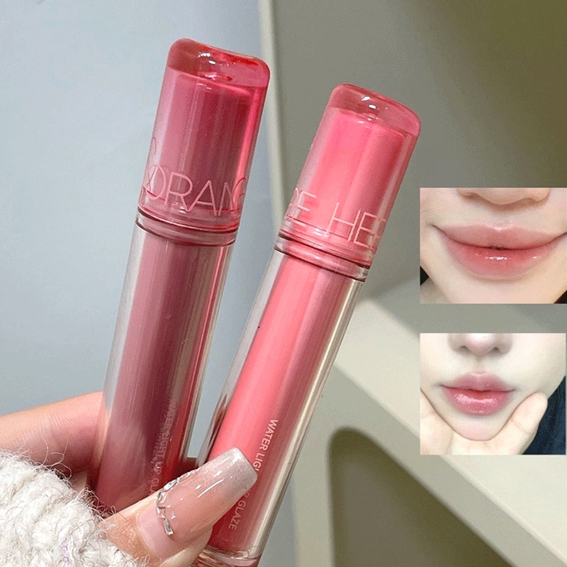 [COD]HerOrange Lip Gloss Juicy Lasting Lip Tint Glossy Tahan Lama Korea-SS