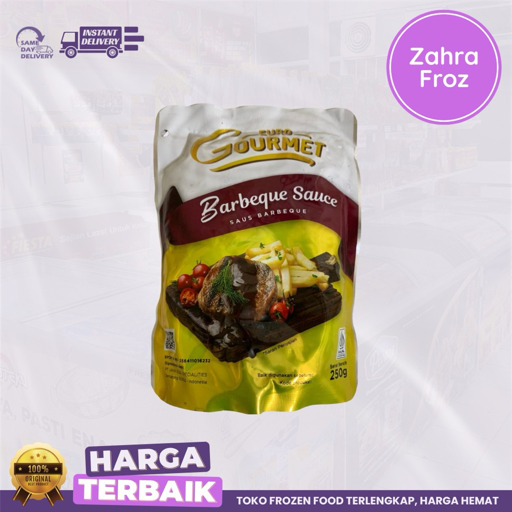 

GOURMET SAUS BARBEQUE 250 GR