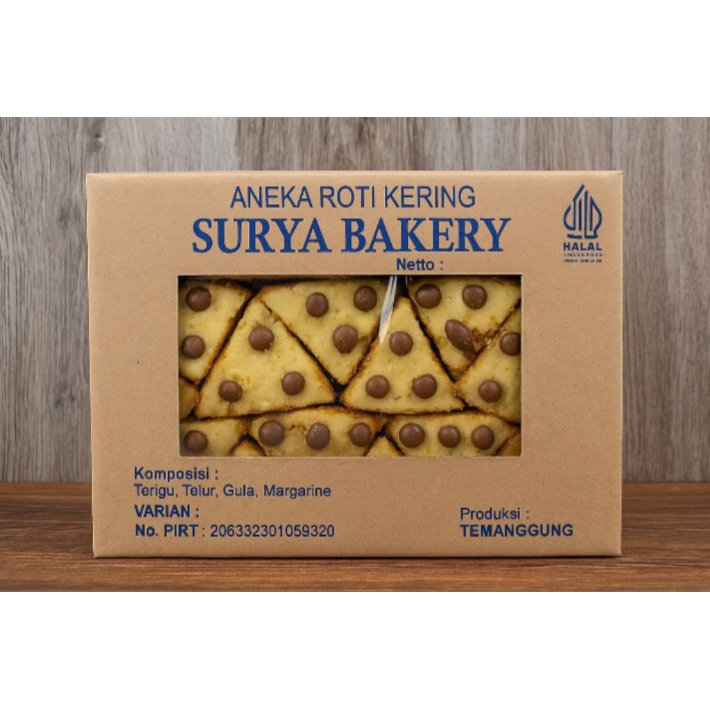 

Bolu panggang kering poles cream polkadot & poles cream kemasan 500gr dan 1kg