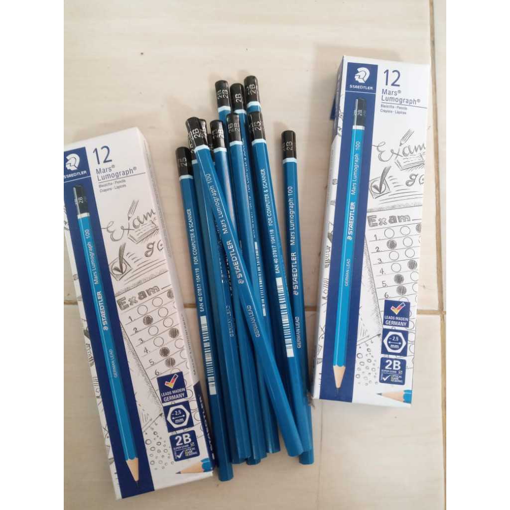 

TERMURAH Pensil 2B Staedtler Original (1pak/12pcs) DISKON BESAR BESARAN