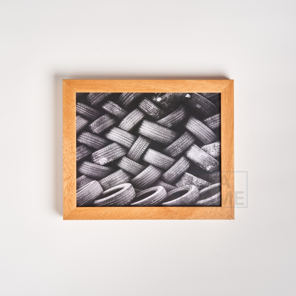 Bingkai Foto Kayu Mahogany - Frame Foto  50x70 cm