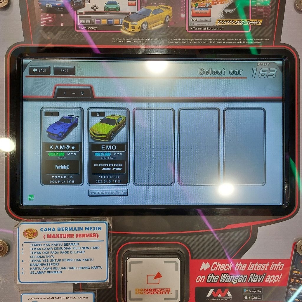 WMMT6RR Data S30 Devil Z + FT Tiket (include email & Kartu)