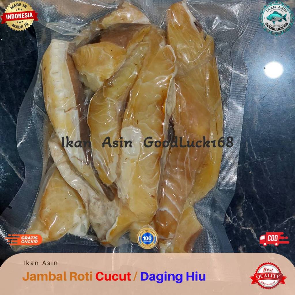 

Ikan Asin Jambal Roti Ikan Cucut / Daging Hiu Potong Super 250gram, 500gram, 1kg