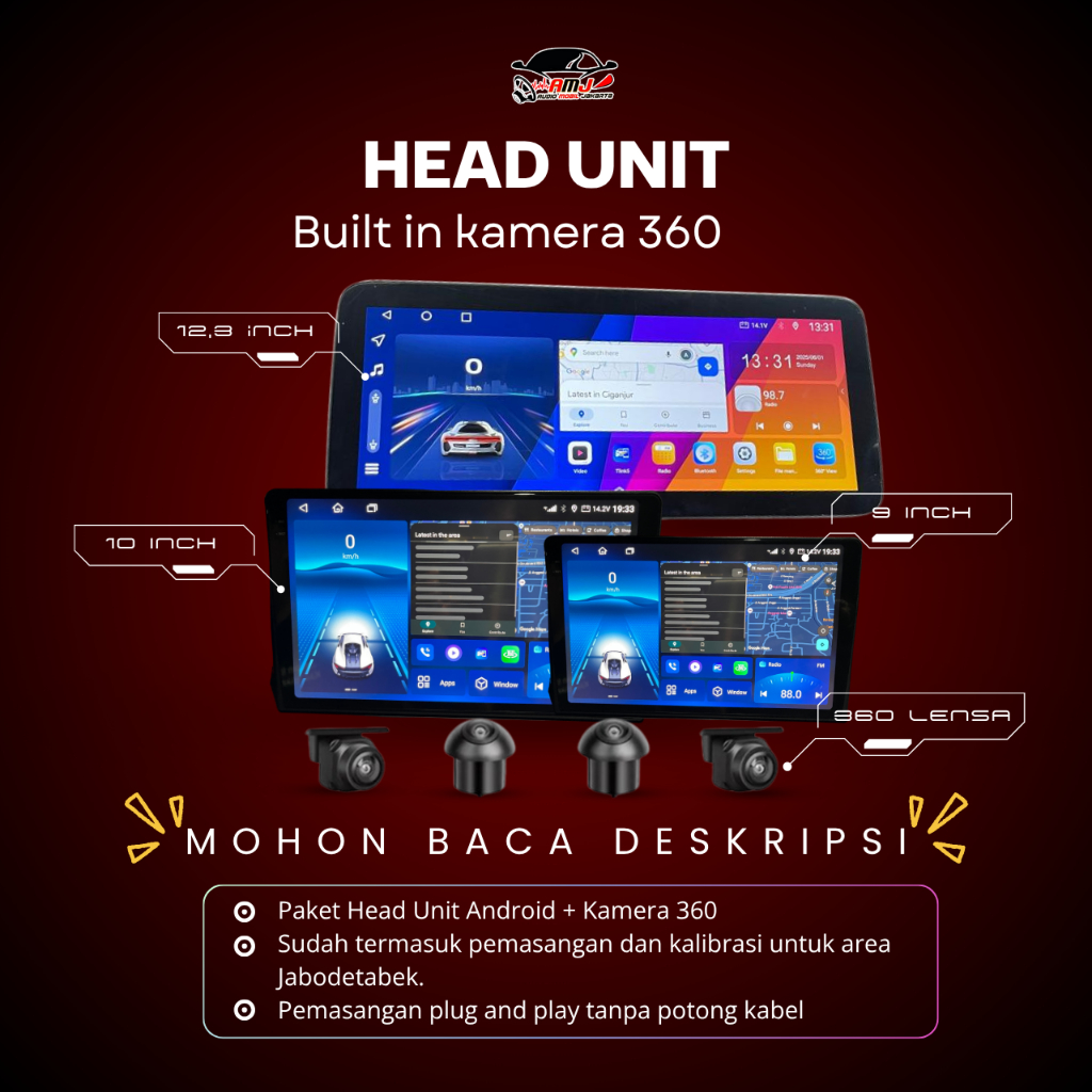 HEAD UNIT EOM FOR SCIENTA / HEAD UNIT BUILT INI KAMERA 360