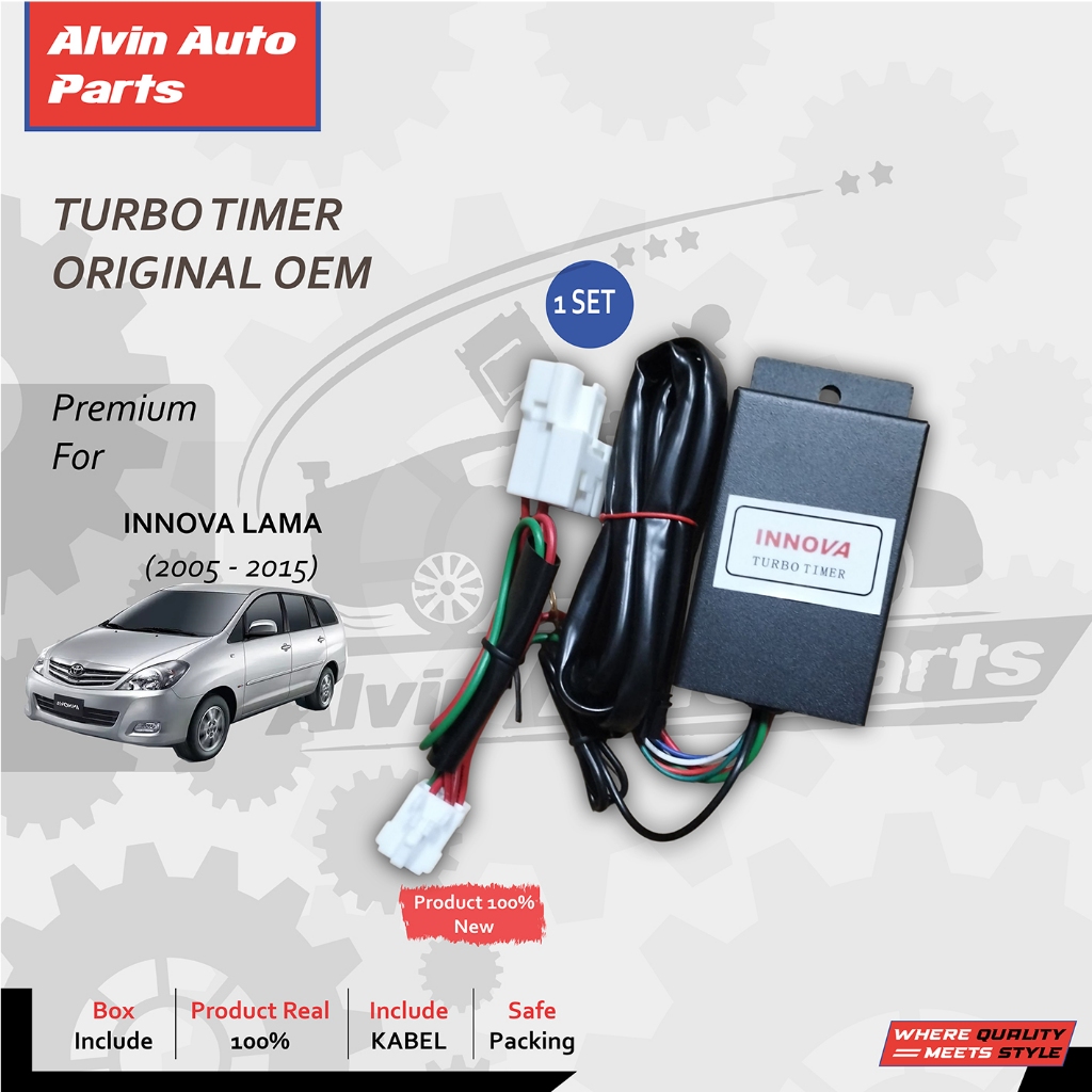 TURBO TIMER INNOVA LAMA OEM / TURBO TIMER INNOVA 2005 - 2015/ TURBO TIMER INNOVA 2005 2010 2015 OEM