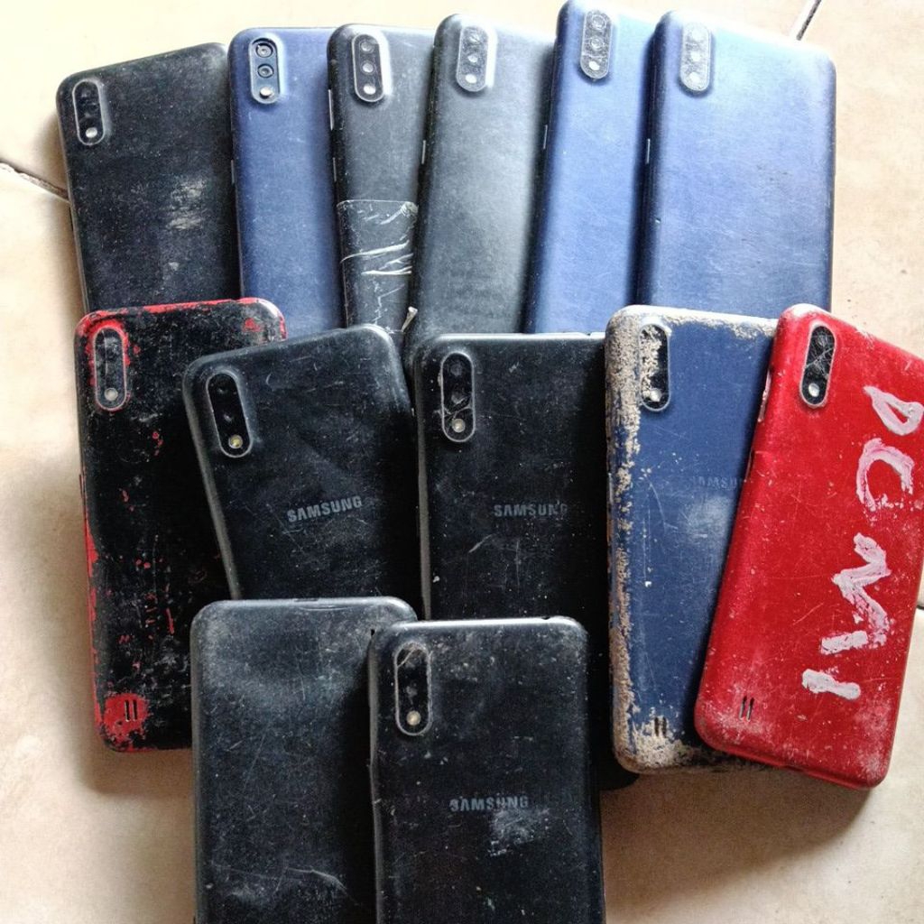 Samsung a01 minus lcd tested pola/pin bonus