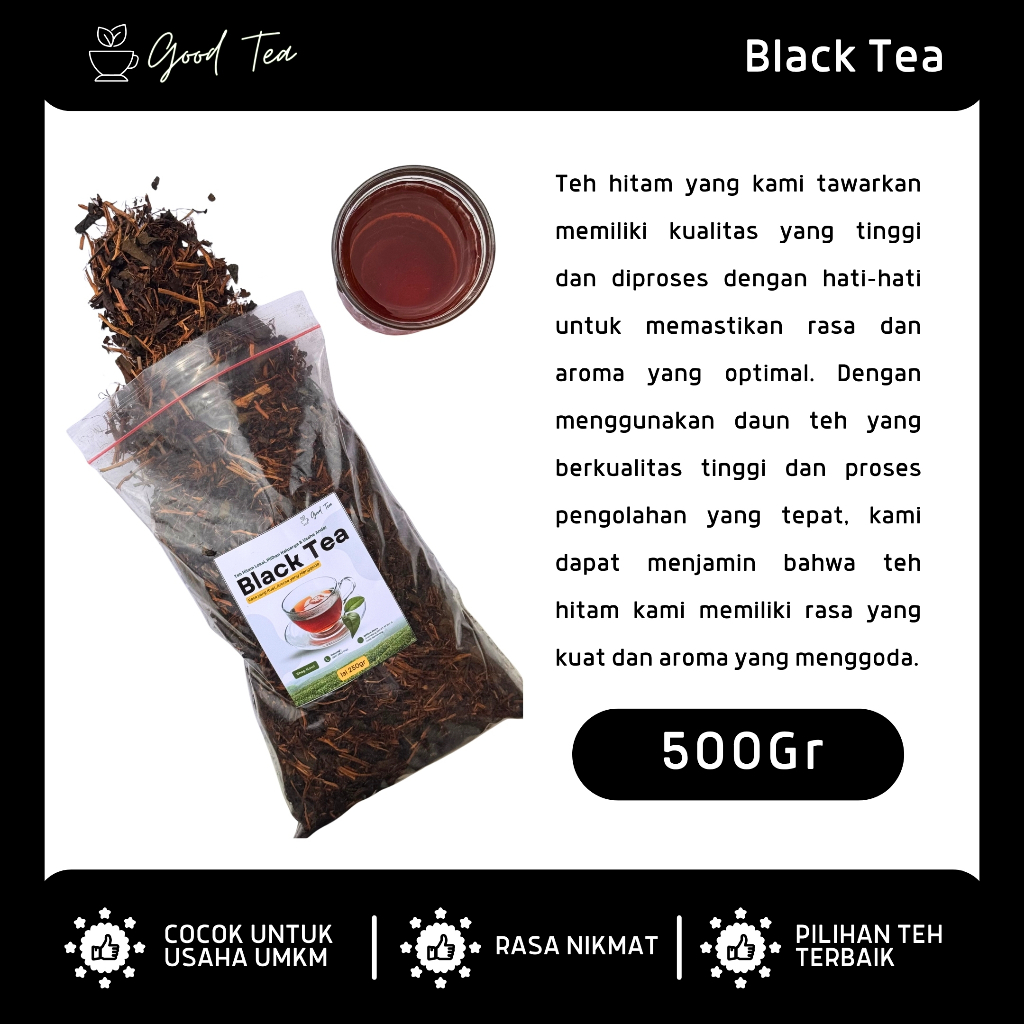 

TEH HITAM WANGI COCOK UNTUK UMKM DAN RUMAHAN