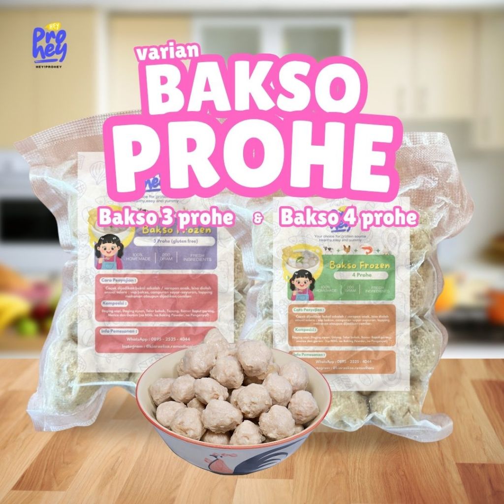 

BAKSO PROHE 200GR - Hey Prohey