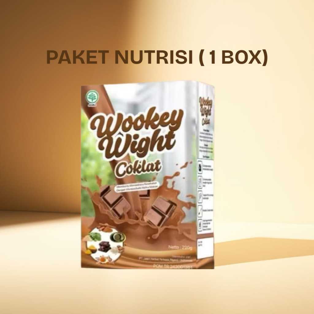 

Susu Wookey Weight Coklat Penambah Berat Badan