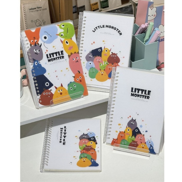 

Wengu Notebook Spiral Soft Ring Loose Leaf - Buku Catatan Spiral 80 Lembar Ukuran A5