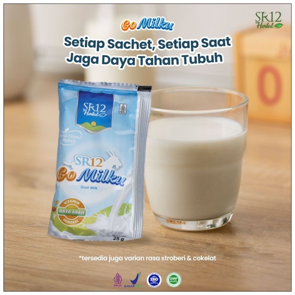 

Susu Kambing / Susu Etawa / Susu Kambing Etawa / Etawalin / Etawaku / Etawa / Go Milku SR12 Original SACHET