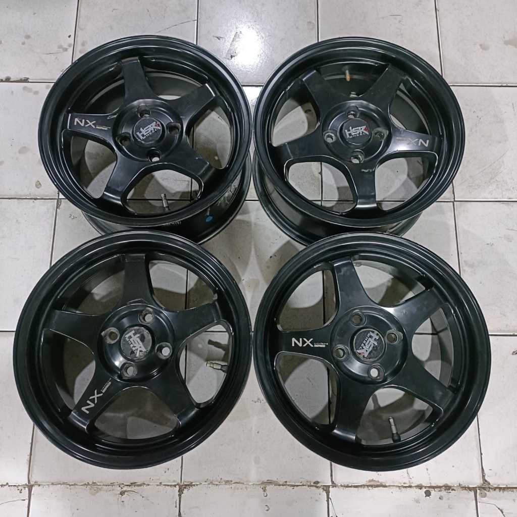 Velg Mobil Bekas Seken Ring 15 KAILOLO HSR R15X6,5 Baut 4