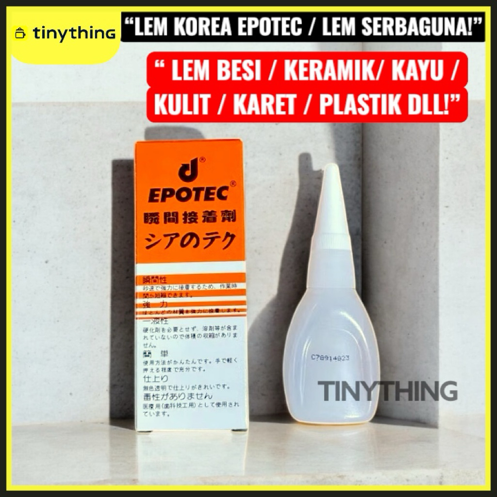 

Lem Epotec Korea Original/ Lem serbaguna