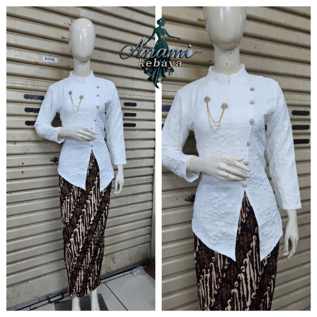 Anami - Setelan Kebaya Janggan Gadis Kretek ( kebaya+bawahan ) / Kebaya Janggan Wisuda / Kebaya Jang