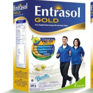 

Entrasol Gold Coklat, Vanila 600gr