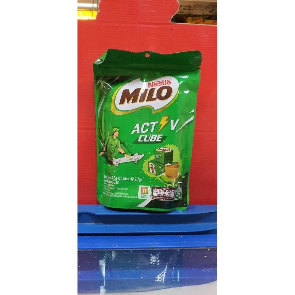 

Nestle Milo Activ Cube 67,5 gr ( 25 blok @ 2,7gr)