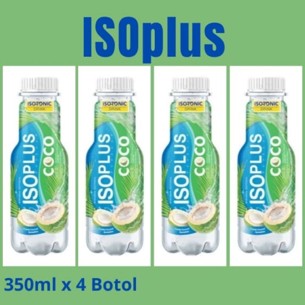 

Minuman Isotonik ISOPLUS 350ml x 4 botol