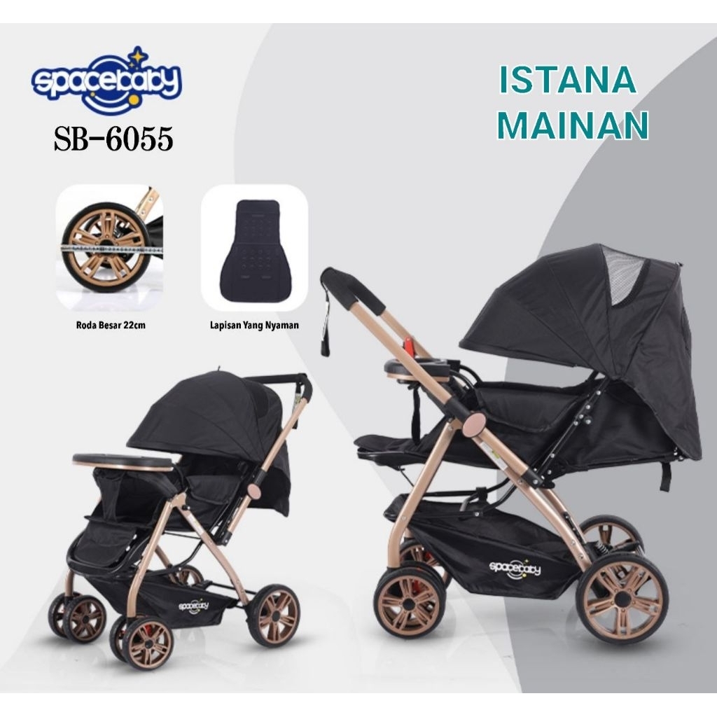 Baby Stroller Spacebaby SB-6055