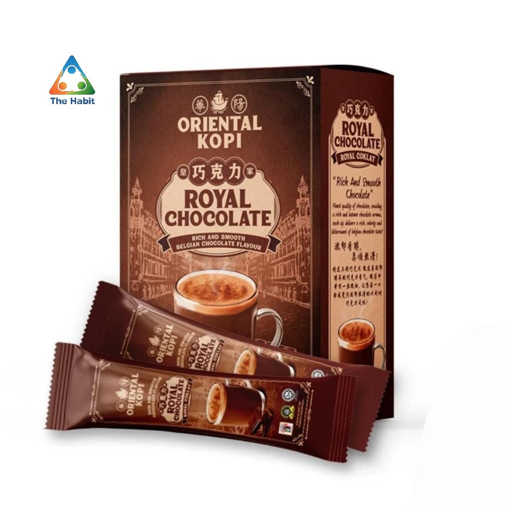 

(The Habit) ORIENTAL Belgian Royal Chocolate Drink Malaysia 10s x 38gr