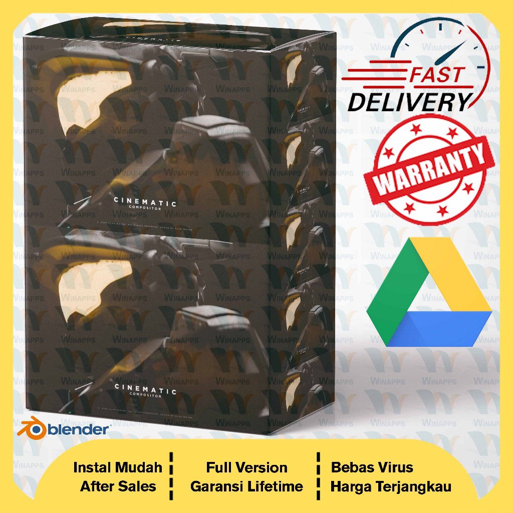 Cinematic Compositor Addon for Blender 3D