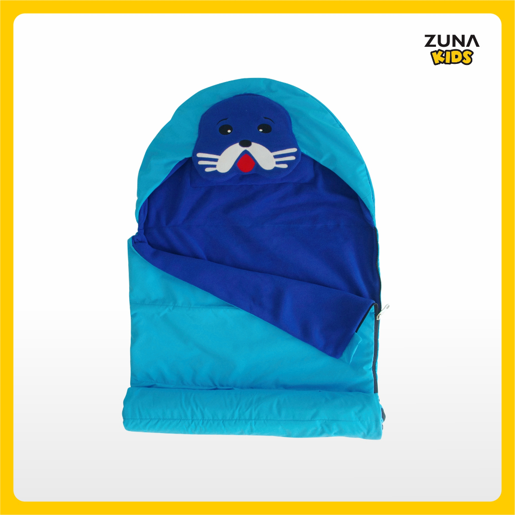 Zuna Kids Sleeping Bag Walrus / Kantong Tidur Anak untuk Hiking / Outdoor / Camping