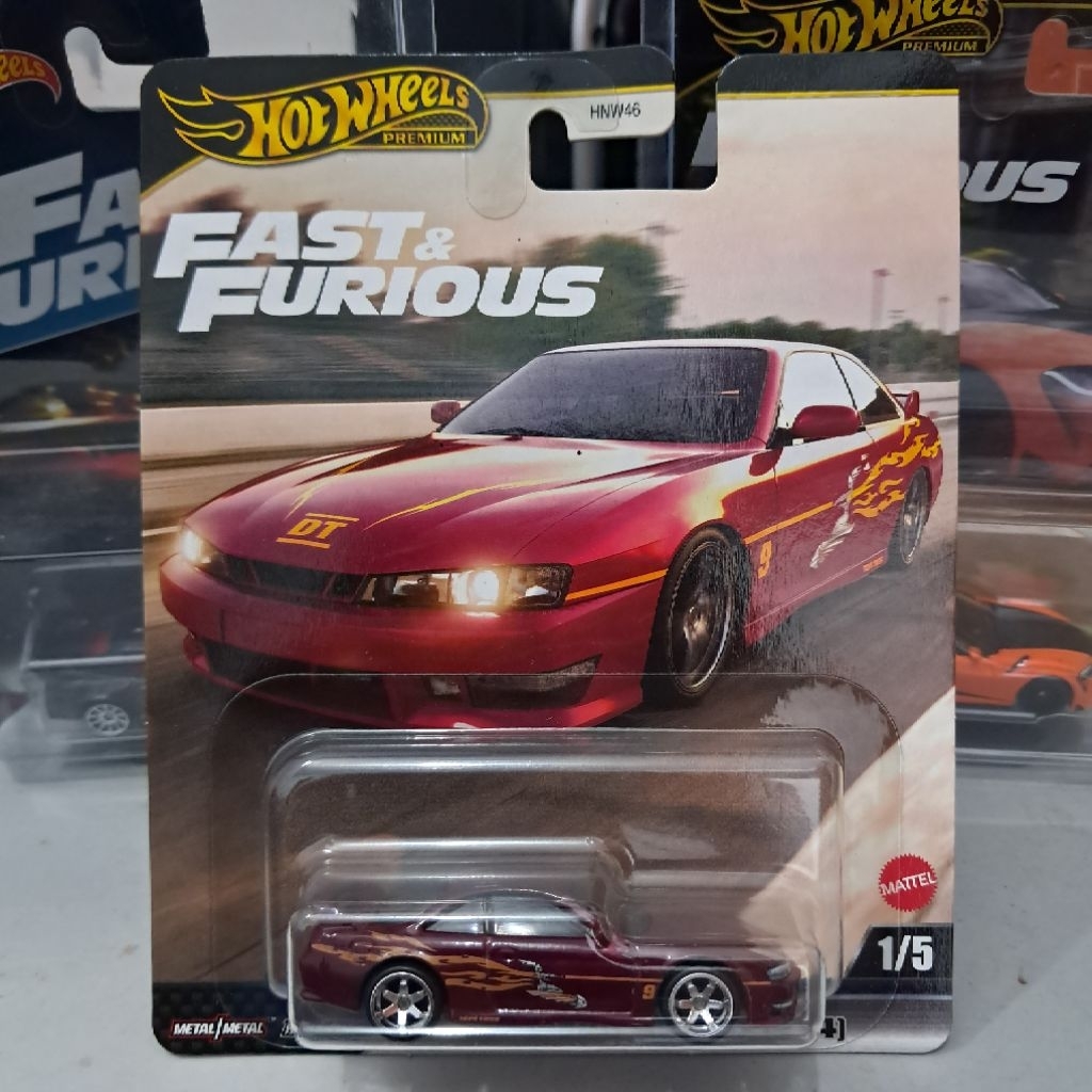 Hot wheels Fast and furious Nissan 240SX S14- Hotwheels Nissan 240SX S14 Fast and furious