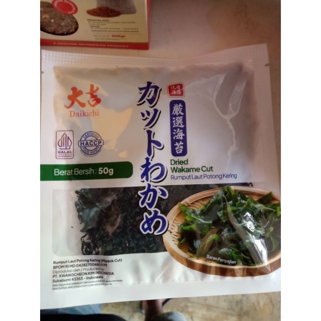 

Miyeok Cut Dried Seaweed 50gr/rumput laut